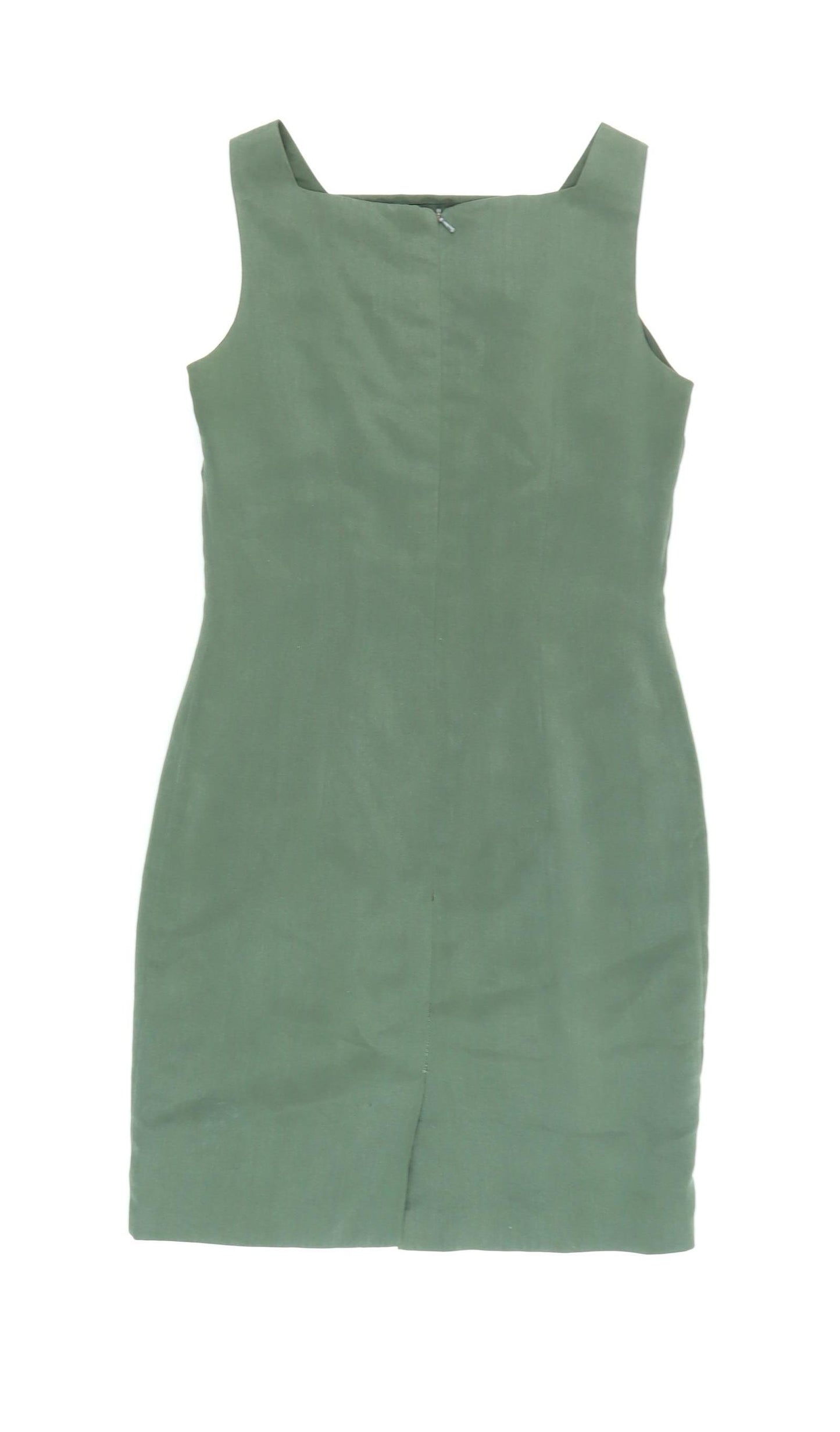 Anne Brooks Petite Green Sheath Dress, Size 8, Women's Casual