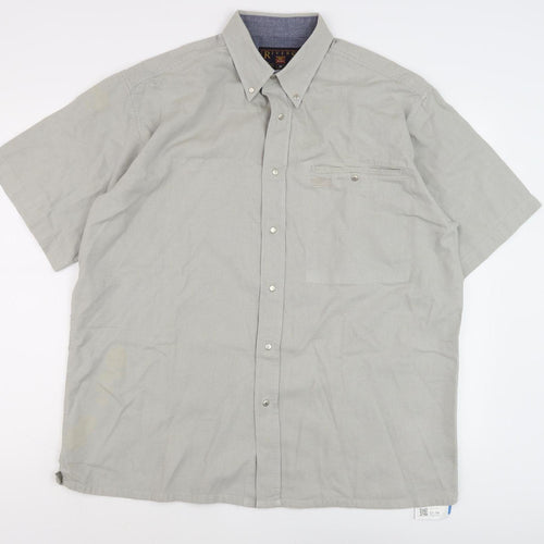 Rivers Men's Beige M Button-Up Shirt