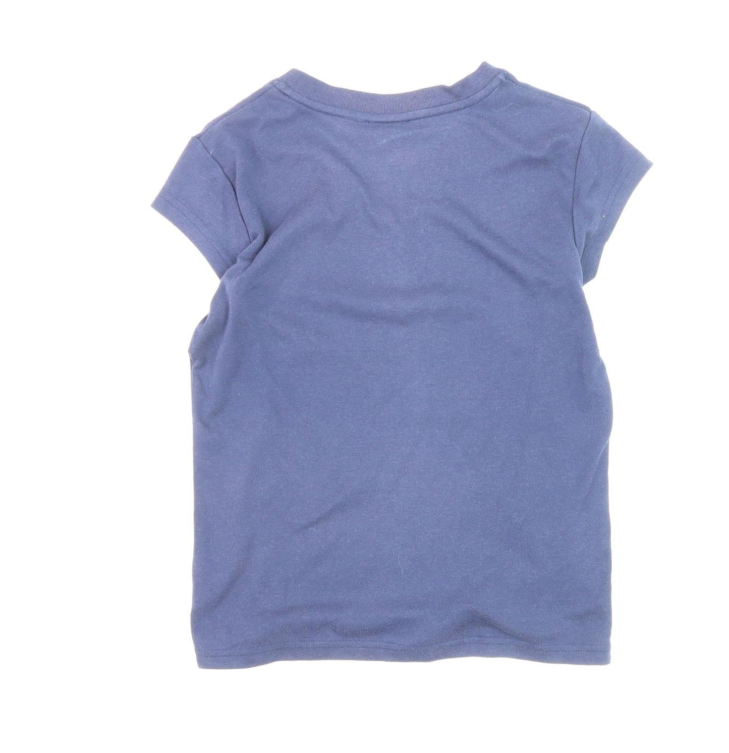 LA Gear Women's Blue V-Neck T-Shirt, Size 12, Casual