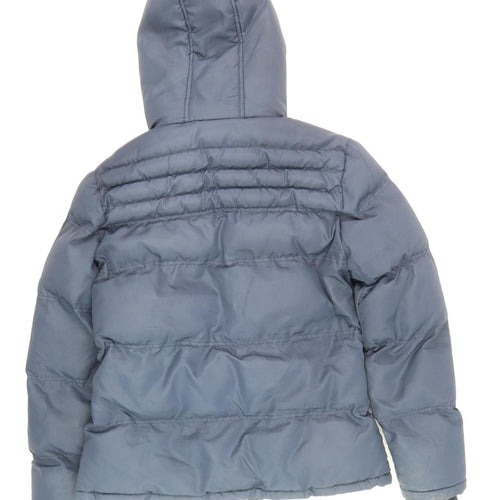 SoulCal & Co Women's Blue Puffer Jacket Size 8