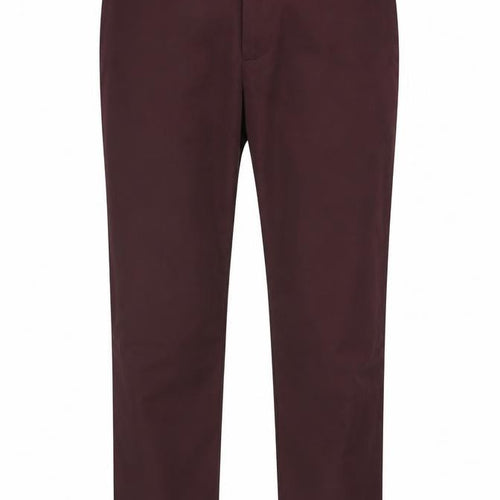Charles Tyrwhitt Men's Slim Fit Brown Trousers 34W