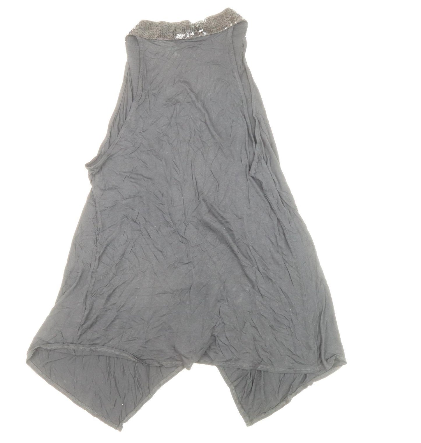 Dorothy Perkins Black Sequin Detail Women's Tank Size 20