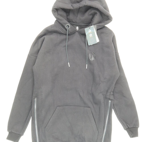 GymPro Unisex Black XS Pullover Hoodie Sports