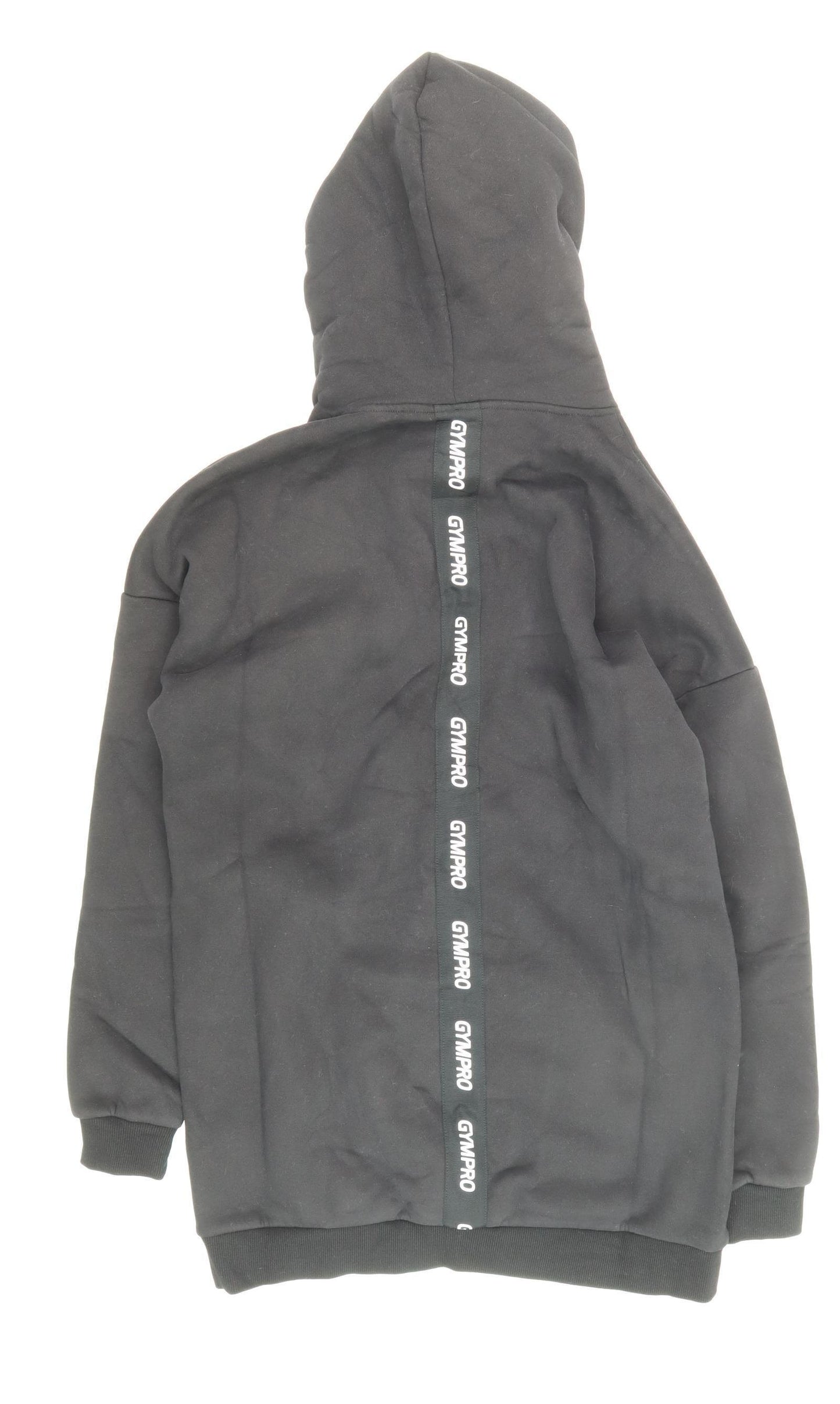 GYMPRO Men's Black Small Pullover Hoodie