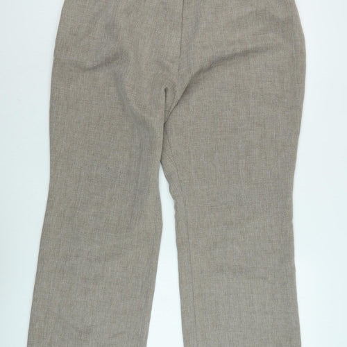 Marks and Spencer Women's Beige Trousers, Size 20, Relaxed Fit