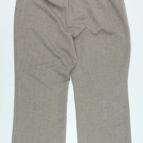 Marks and Spencer Women's Beige Trousers, Size 20, Relaxed Fit