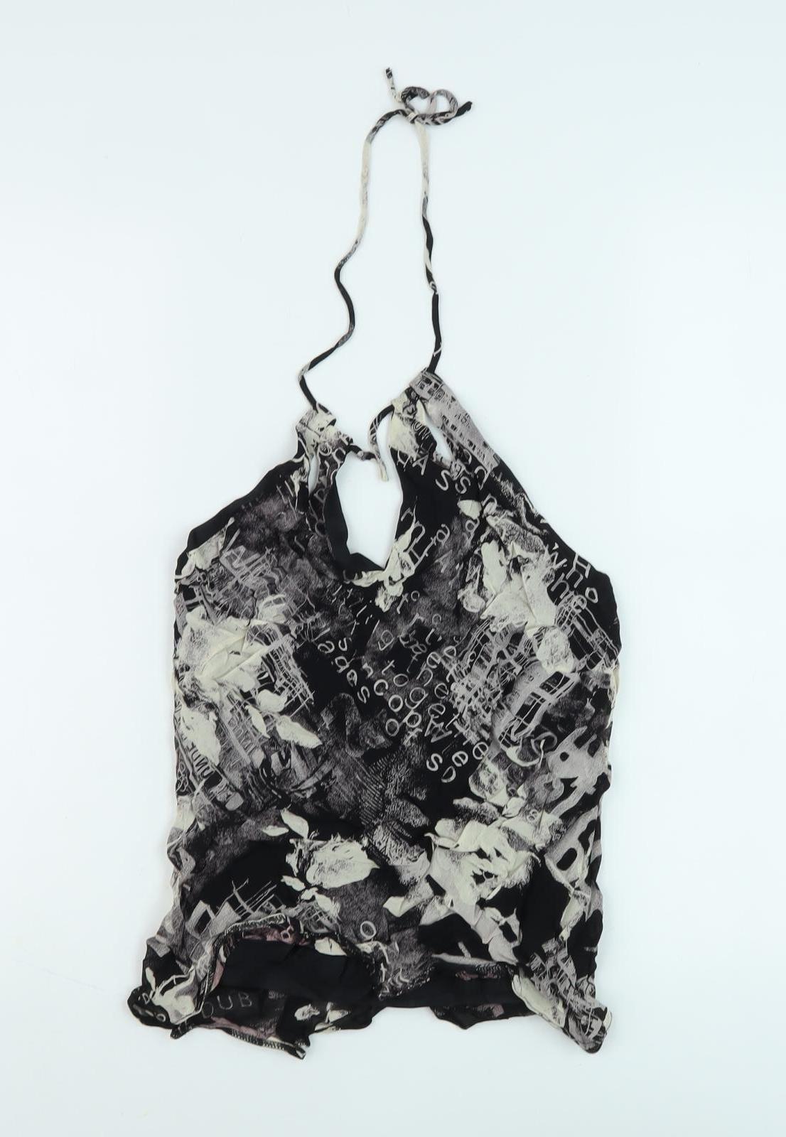 Wallis Women's Black Camisole Tank Top, Size 10