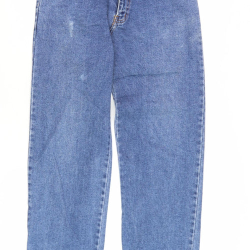 Oak Valley Men's Blue Straight-Leg Jeans, Size 34
