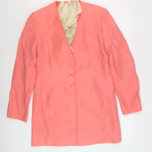 Jacques Vert Women’s Pink Jacket Size 10, Formal