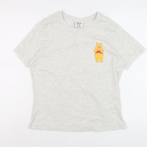 Disney Women's Grey Winnie the Pooh Pyjama Top, L