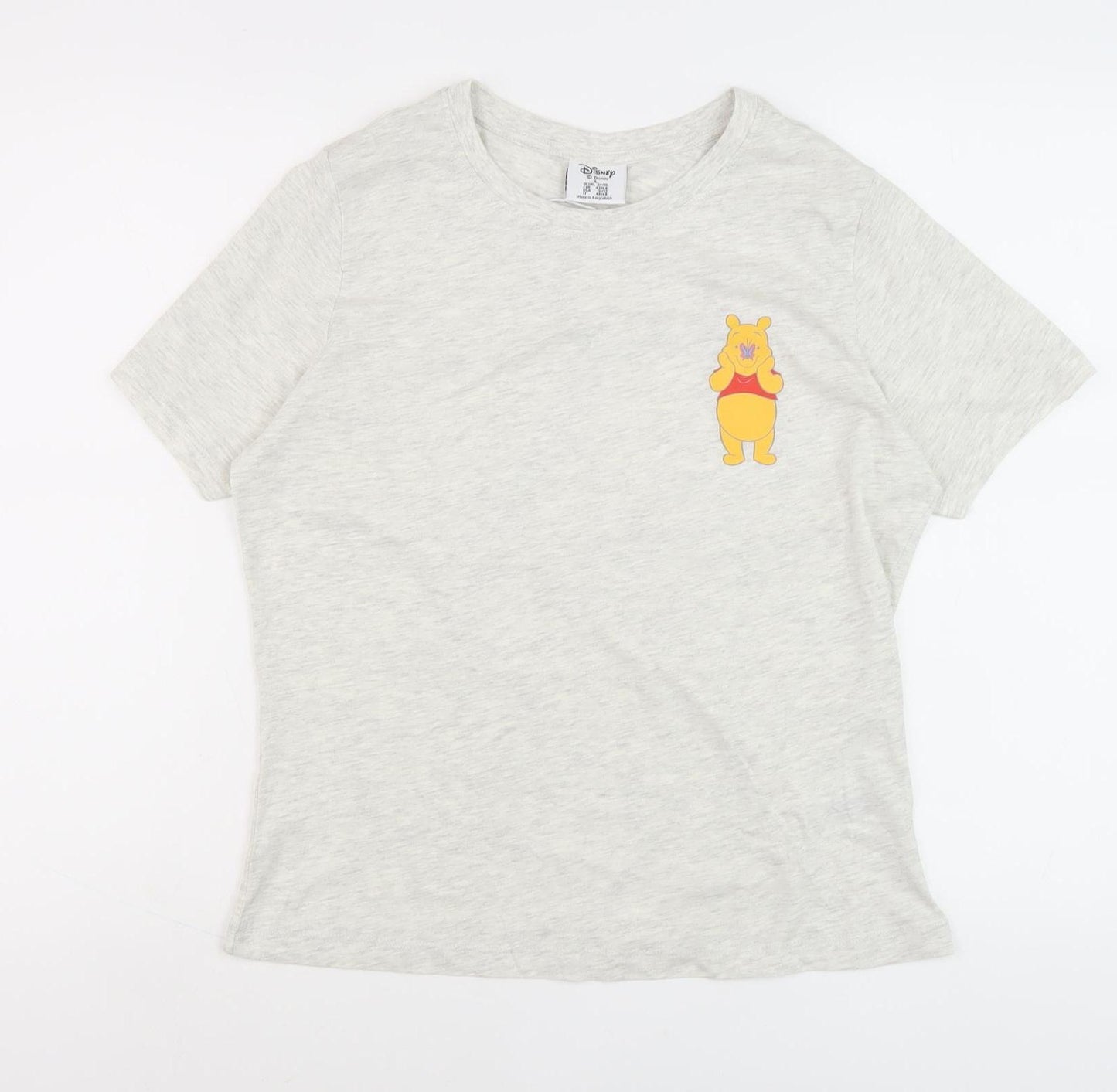 Disney Women's Grey Winnie the Pooh Pyjama Top, L