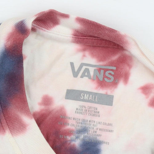 Vans Women's Multicoloured Tie-Dye T-Shirt Size S