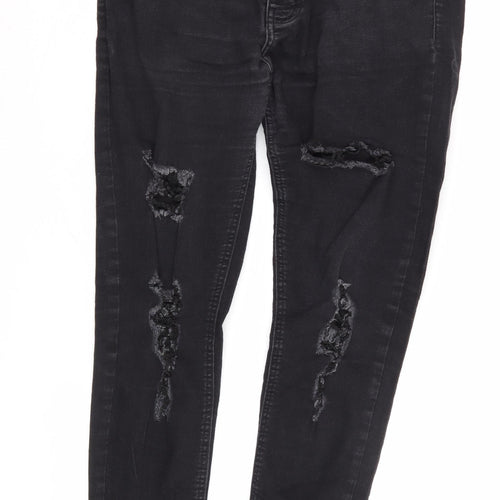 Boohoo Man Men's Black Skinny Jeans Size 32