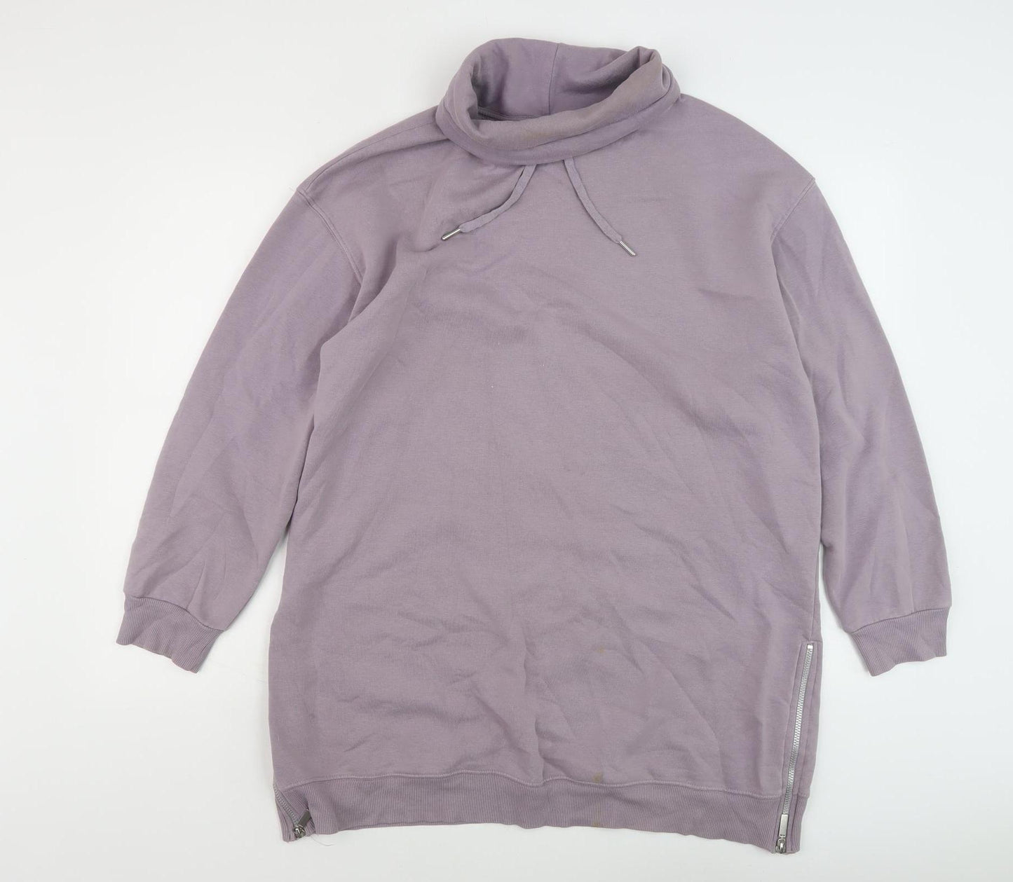 Mint Velvet Women’s Purple Tunic Sweatshirt Size L