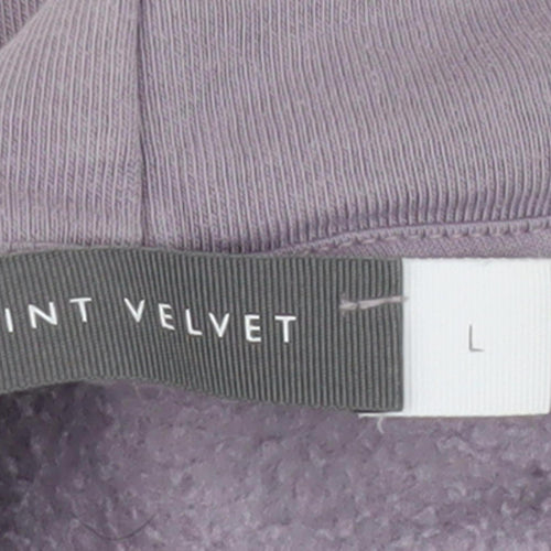 Mint Velvet Women’s Purple Tunic Sweatshirt Size L