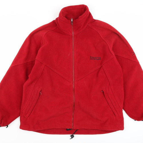 Regatta Women's Red Fleece Jacket Size 14 Casual Wear