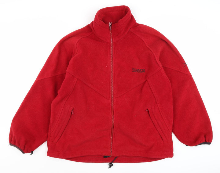Regatta Women's Red Fleece Jacket Size 14 Casual Wear