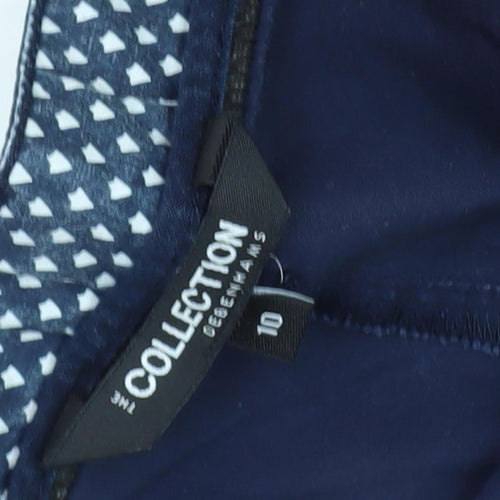 Debenhams Women's Blue Chino Trousers Size 10