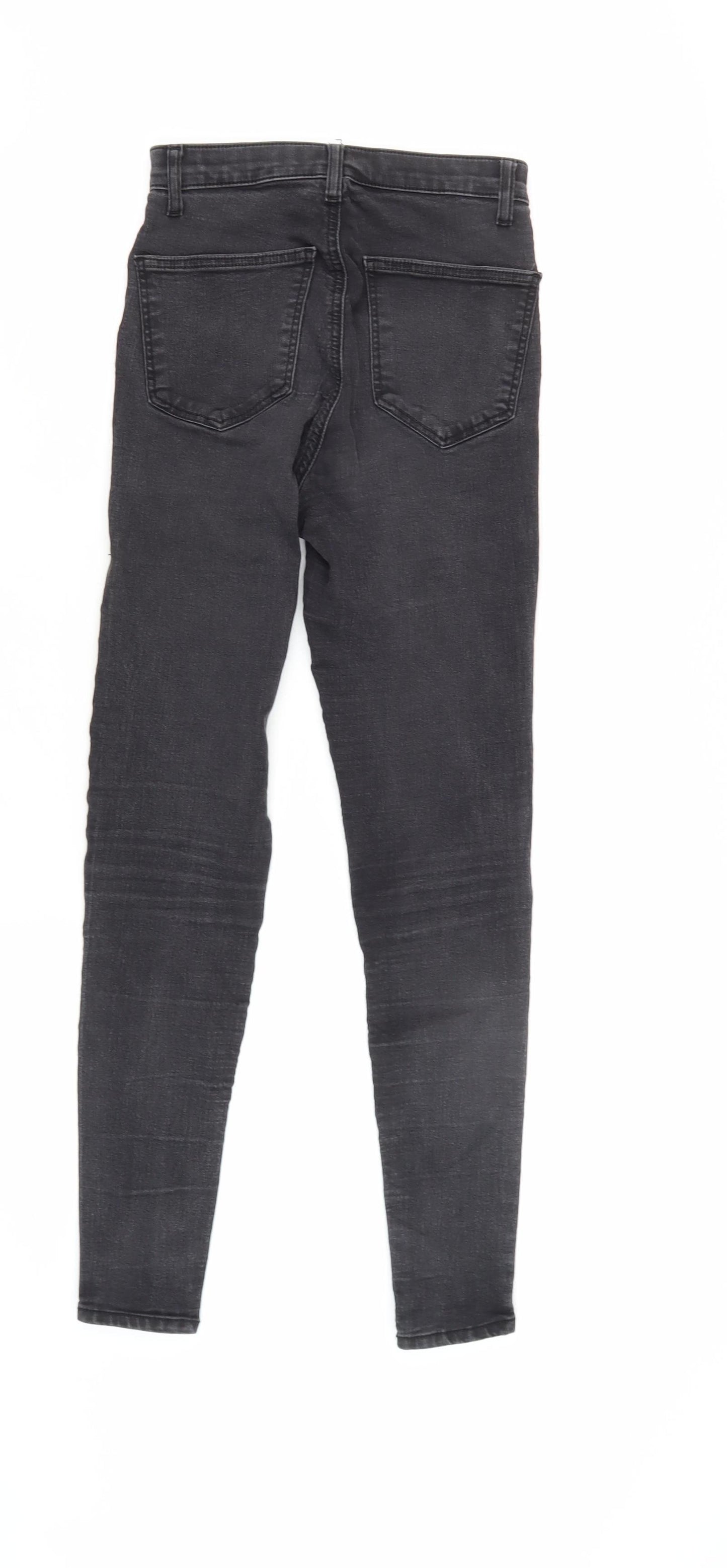 Topshop Women's Black Skinny Jeans Size 10