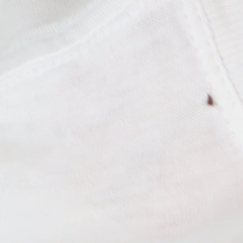 Diesel Men's Ivory Animal Graphic T-Shirt L