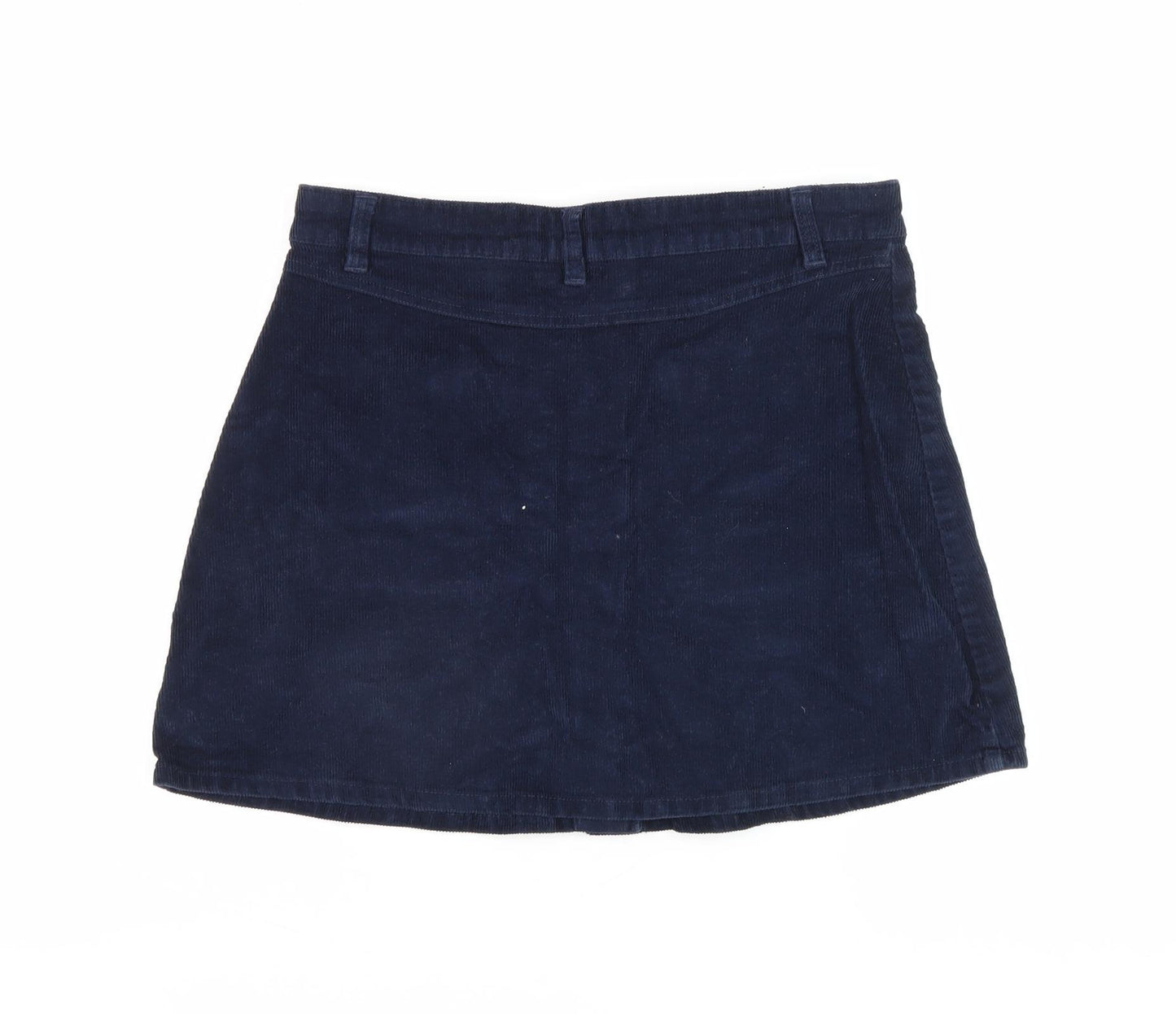 Vero Moda Women's Blue A-Line Corduroy Skirt - S