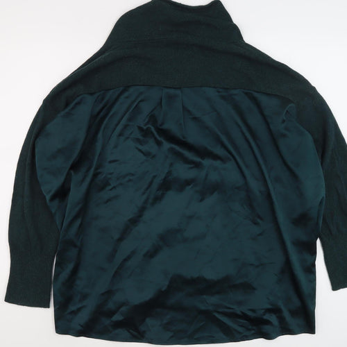 Mint Velvet Women's Black Cowl Neck Jumper L