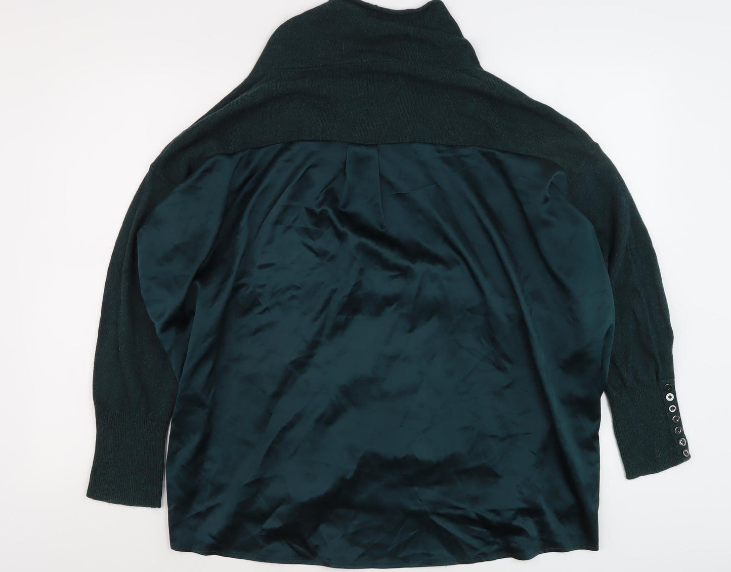 Mint Velvet Women's Black Cowl Neck Jumper L