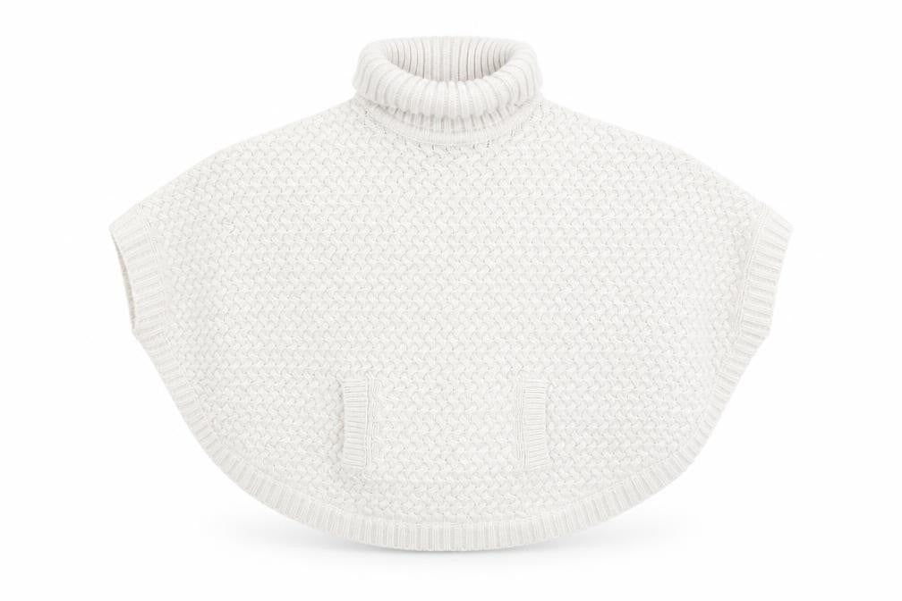 John Lewis Girls Ivory Knit Cape Jumper 5-6 Years