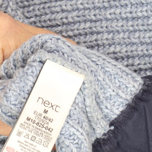Next Women's Blue High Neck Jumper, Size 14
