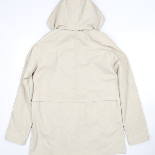 Damart Women's Beige Hooded Jacket Size 12