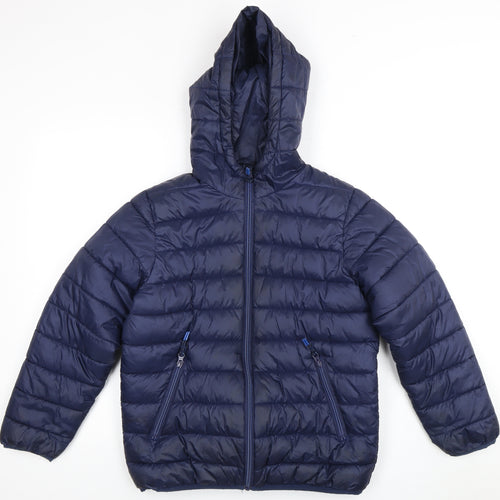 V by Very Boys Blue Puffer Jacket 11 Years