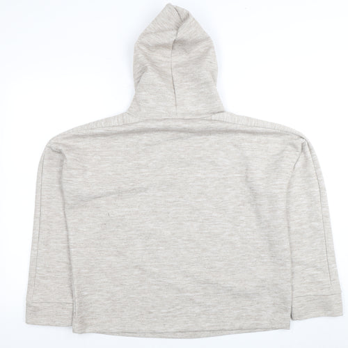 MNG Women's Beige Hooded Pullover Hoodie Size S