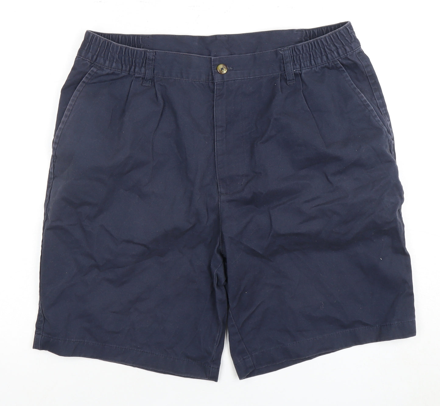 Cotton Traders Men's Blue Chino Shorts Size 34