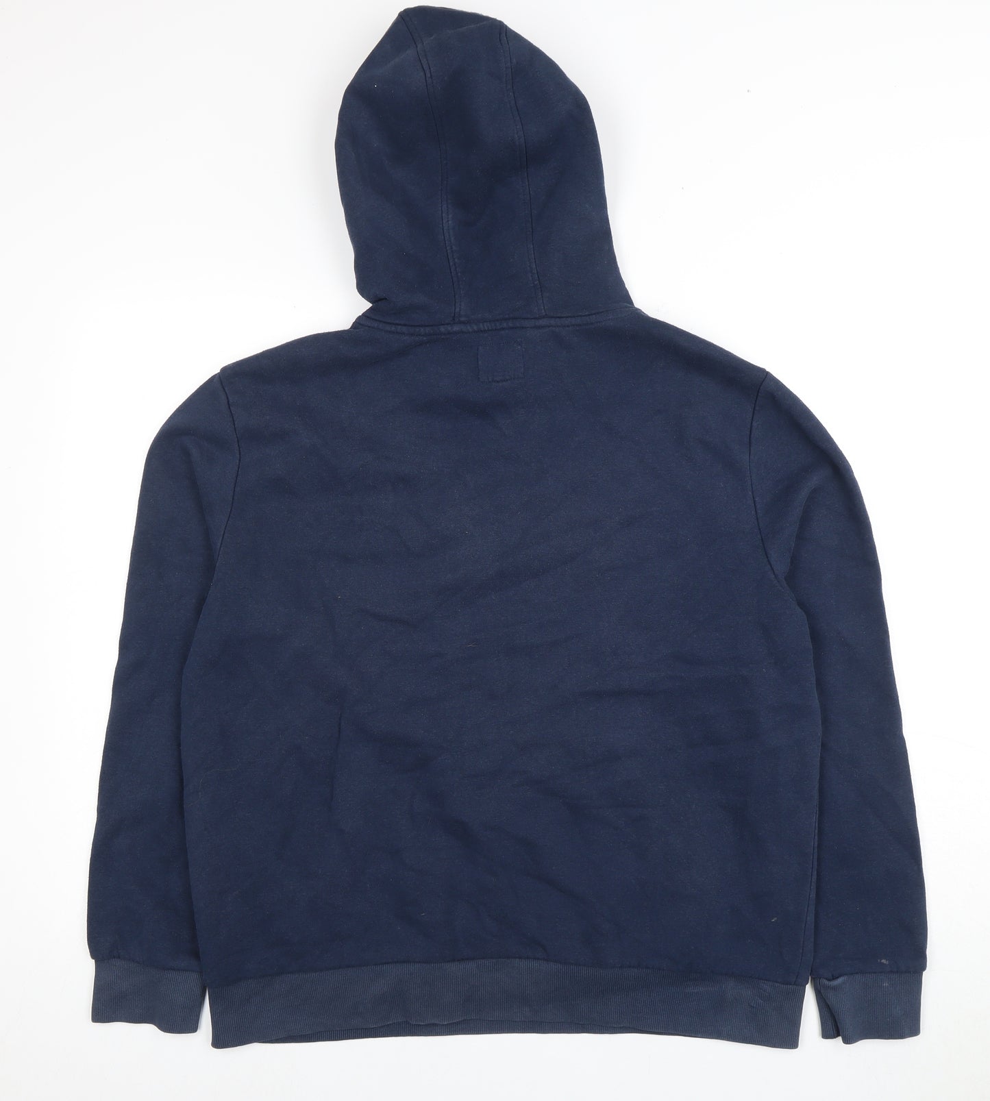 Marks and Spencer Women's Blue Graphic Hoodie Size 14