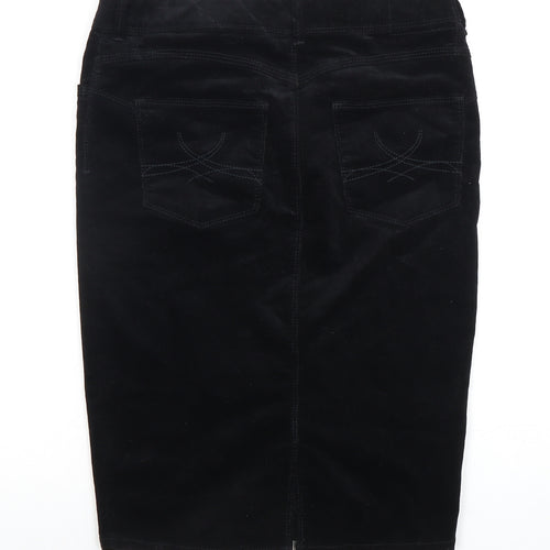 Marks and Spencer Women's Black Pencil Skirt Size 8