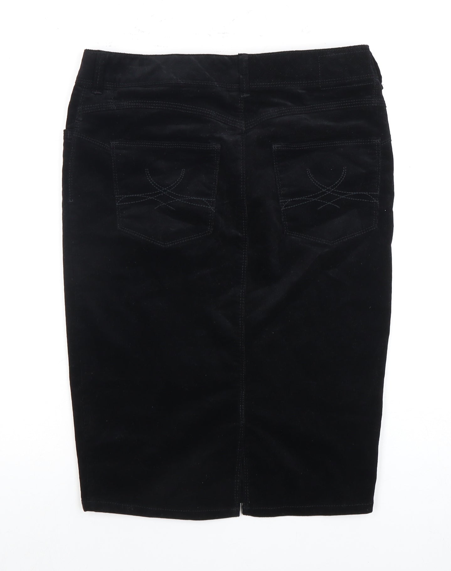 Marks and Spencer Women's Black Pencil Skirt Size 8