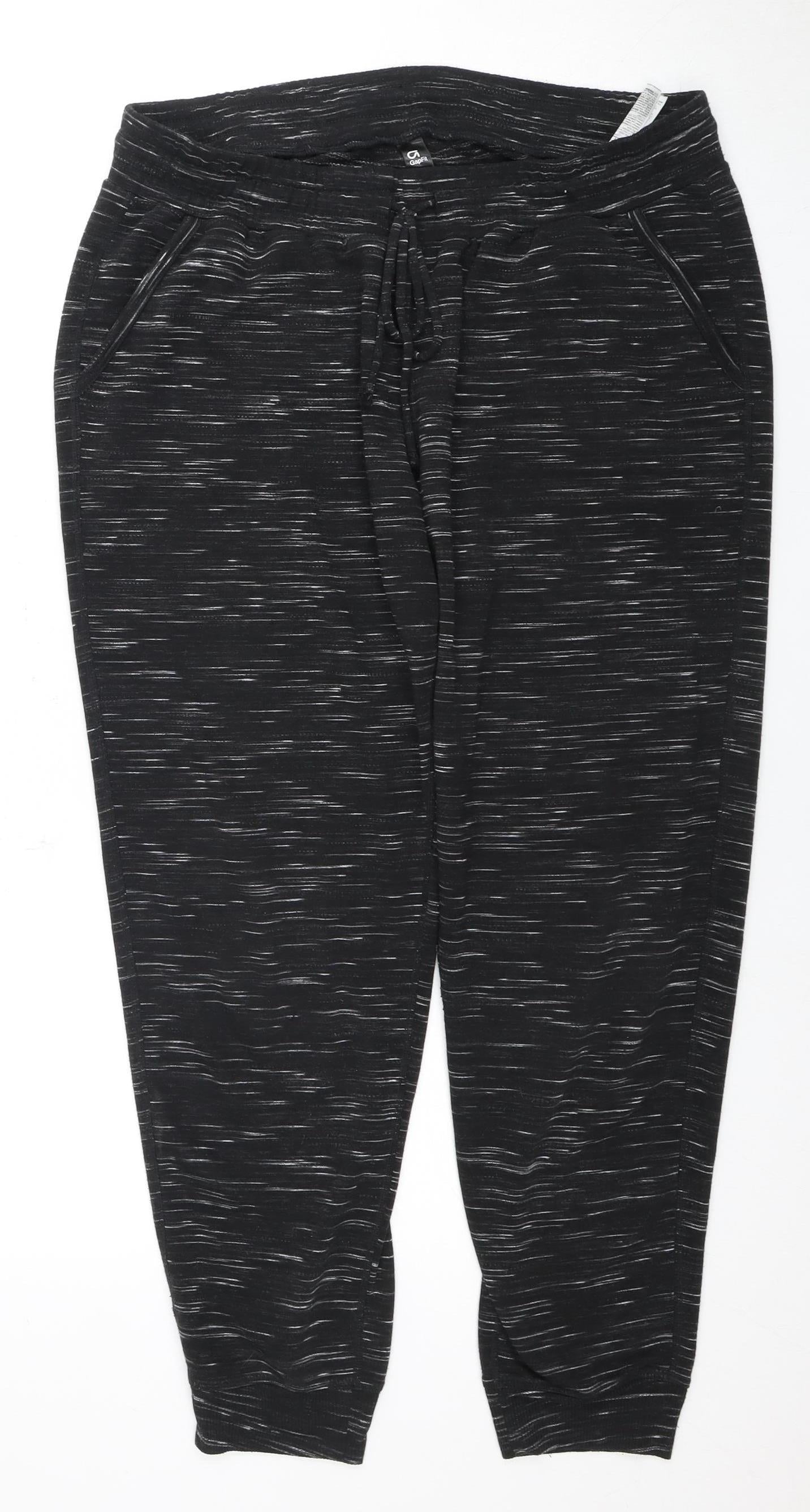 GapFit Women's Black Jogger Trousers - M