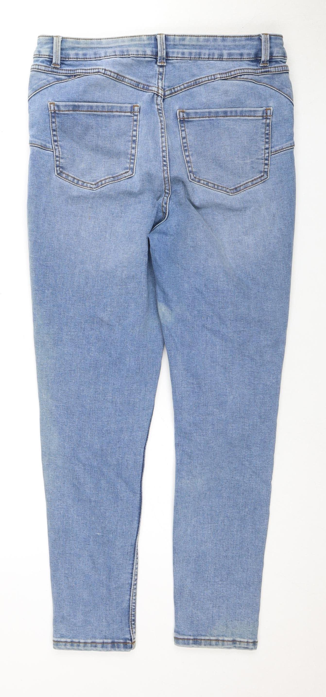 New Look Women's Blue Denim Jeans Size 14