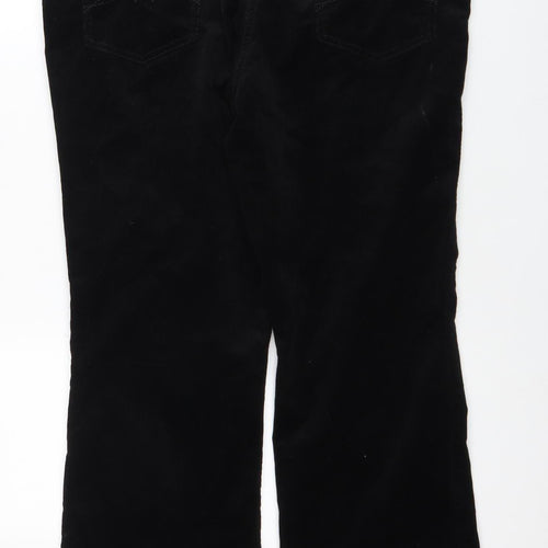 Marks and Spencer Women's Black Straight Trousers Size 18
