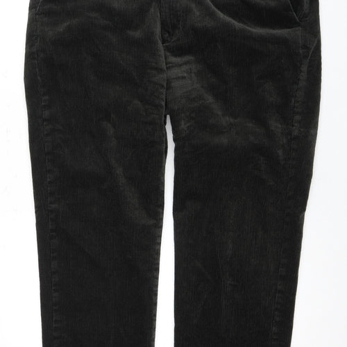 Marks and Spencer Men's Black Corduroy Trousers 38/29