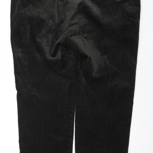 Marks and Spencer Men's Black Corduroy Trousers 38/29