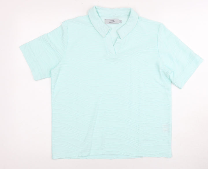 Honor Milburn Women's Green Polo Shirt Size 8