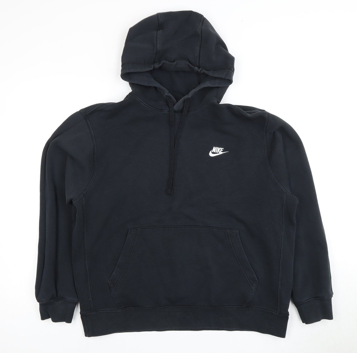 Nike Unisex Black Pullover Hoodie L