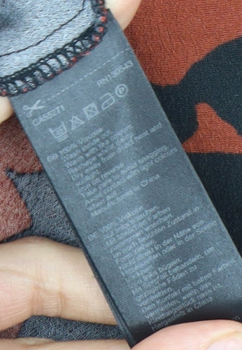 Long Tall Sally Multicoloured Women's Abstract Blouse