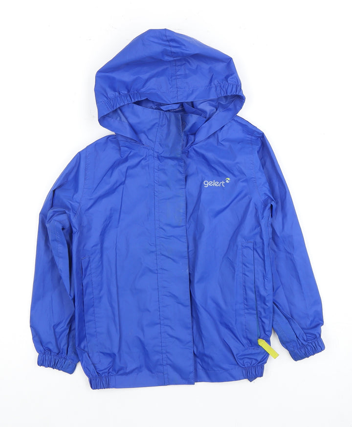 Gelert Boys Blue Waterproof Rain Coat 3-4 Years