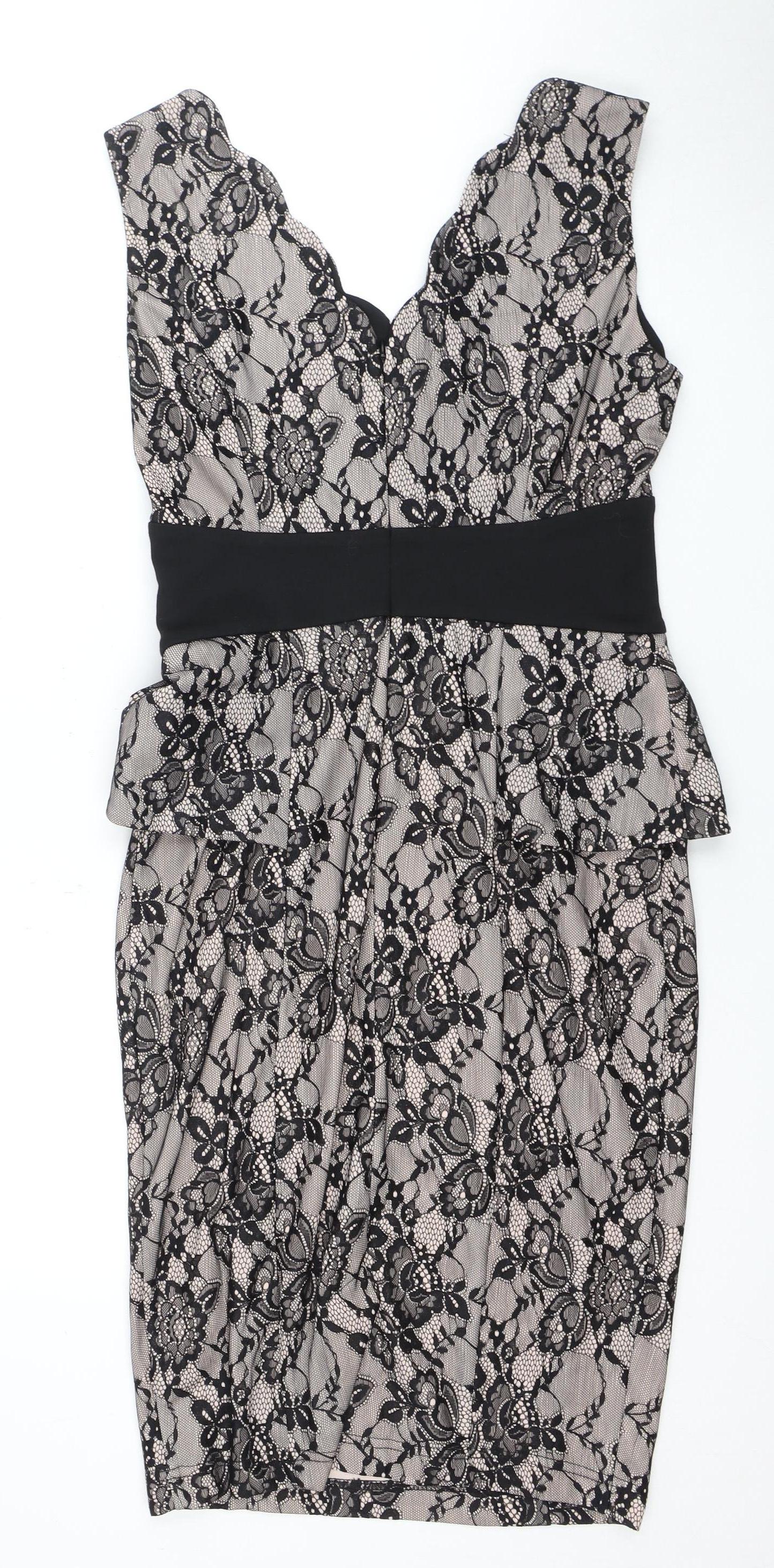 Joe Browns Women's Black Lace Dress Size 12