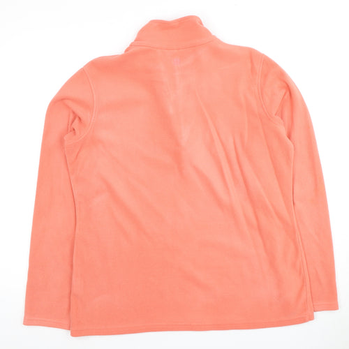 Mountain Warehouse Women's Pink Large Fleece Pullover