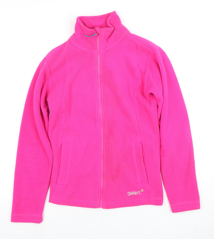 Gelert Kids Pink Fleece Jacket, 11-12 Years, Zip Closure