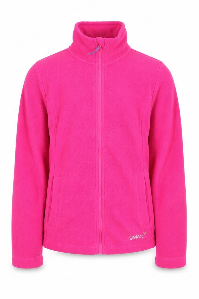 Gelert Kids Pink Fleece Jacket, 11-12 Years, Zip Closure