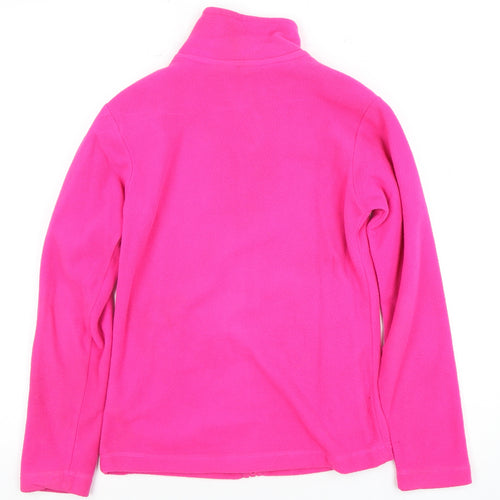Gelert Kids Pink Fleece Jacket, 11-12 Years, Zip Closure